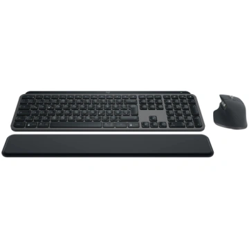 Logitech MX Keys S Combo (graphite, DE layout, sci