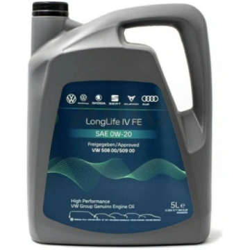 0W20 VW GROUP LONGLIFE IV FE 5L G S60 577 M4