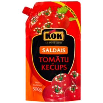 Kečups KOK saldais stāvpakā 500g