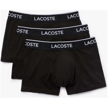 Pack of 3 Lacoste boxers - Black / XL