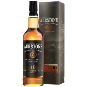 Viskijs Aerstone Land Cask Smoky 40%