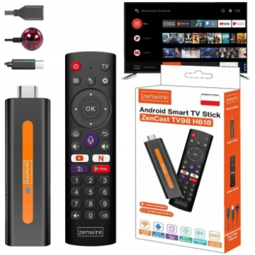 Multimediju Android 14 Smart TV Stick Box Retoo TV