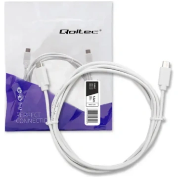 Qoltec USB 2.0 cable type C male | USB 2.0 type C 