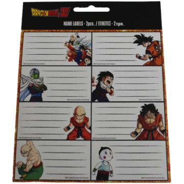 DRAGON BALL Name labels, 775-63046