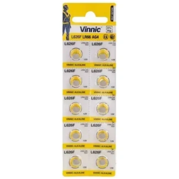 Vinnic AG4 | D377 | SR626SW | LR626 | LR66 | Sārma