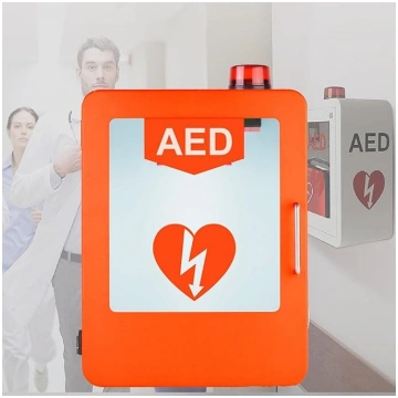 AED glabāšanas skapis, āra kaste sirds defibrilato