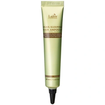 LADOR Snail Sleeping Hair Ampoule matu ampulas