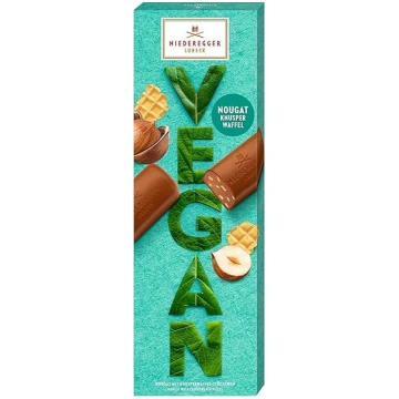 Niederegger Nougat kraukšķīgas vafeles Vegan 100 g
