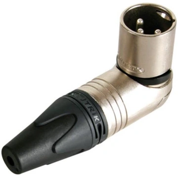 NEUTRIK - XLR MALE CABLE CONNECTOR, 3-POLE, RIGHT 
