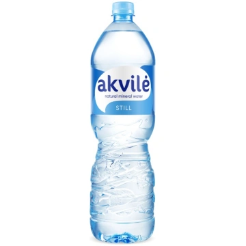 Dabīgs minerālūdens AKVILE 1.5 L, negāzēts, plastm
