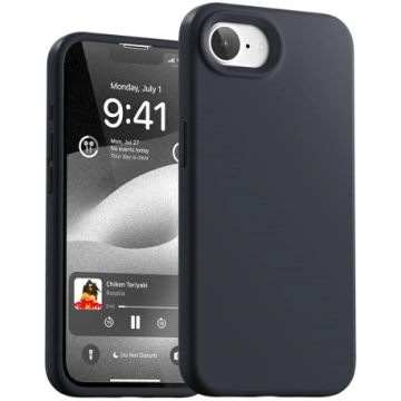 Mercury Silicone iPhone 16/17 case, garnet