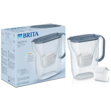 Brita Style Essential Graphite Filter Jug + Maxtra
