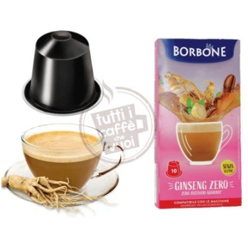 Capsule borbone ginseng zero compatibili nespresso
