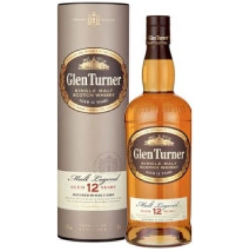 Viskijs "Glen Turner 12 YO Single Malt" 40% 0.7l
