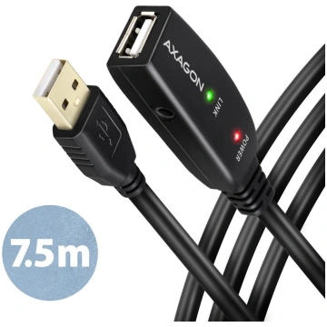 AXAGON ADR-207 USB 2.0 A-M - A-F active extension/