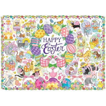Puzzle Happy Easter Cobble Hill