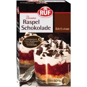Tumšās šokolādes (60%) dekori - skaidiņas 100g