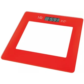 Elektroniskās personīgās svari JATA 290 Square Red