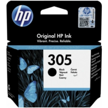 HP 305 MELNS TINTES ORIĢINĀLAIS KĀRTRIDŽS 3YM61AE#