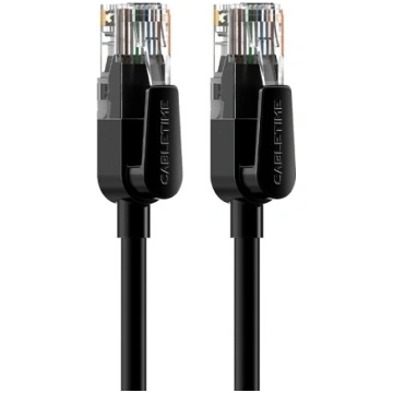 Cat6 UTP Tīkla Kabelis 10m Melns Cabletime