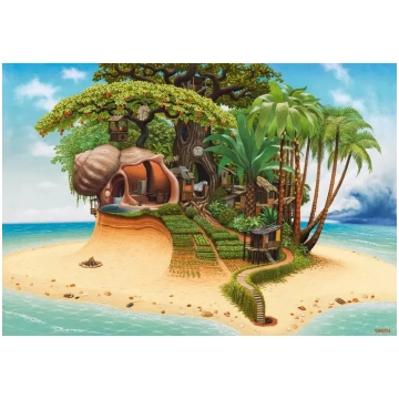 Puzzle Art Collection: Summer Madeira Castorland