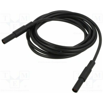 Test lead; 32A; banana plug 4mm,both sides; insula