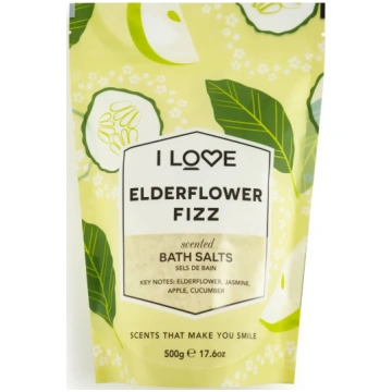 I love Signature Collection, Elderflower Fizz Bath