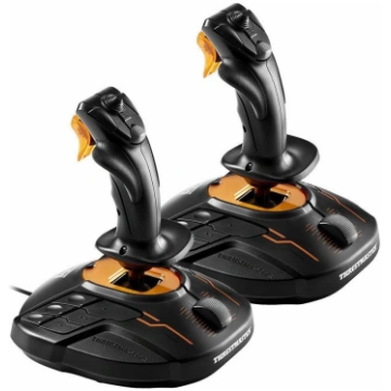 Vadības svira Thrustmaster T.16000M, melna krās
