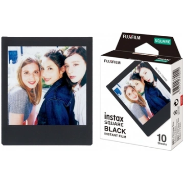 Fujifilm | Instax Square Instant Film Black | Glos
