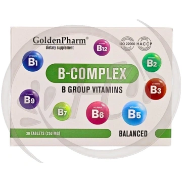 Golden Pharm B-Complex 250 mg, N30
