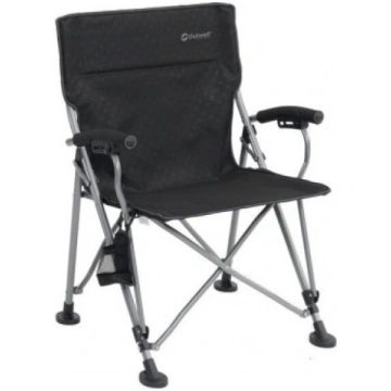 Outwell Campo Lightweight Camping Chair, Black Out