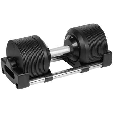 Hantel żeliwny regulowany automat 36 kg, skok co 1