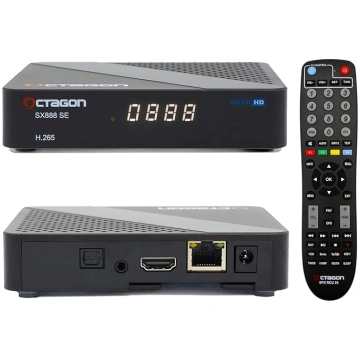 Octagon SX888 SE V2 HD IP HDTV Linux uztvērējs, TV