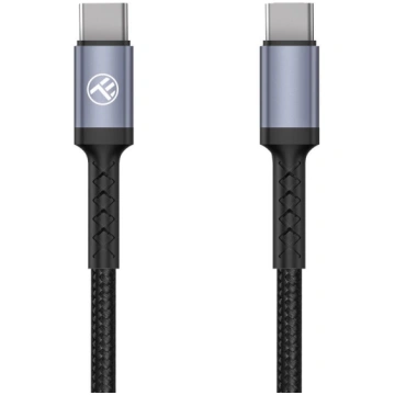 Tellur Type-C to Type-C Cable 3A PD60W 2m Nylon Bl