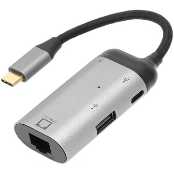 „Bewinner“ USB-C uz RJ45 Ethernet adapteris, 3-in-