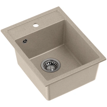 JOHNNY 90 GraniteQ river sand, with manual siphon