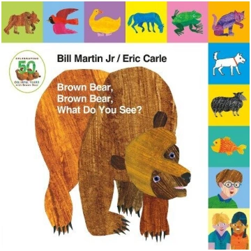 Lift-The-Tab: Brown Bear, Brown Bear, What Do You 
