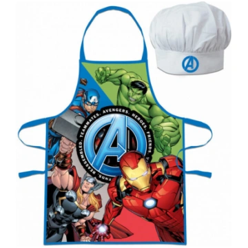 Bērnu priekšauts un cepure, Avengers Marvel Avenge