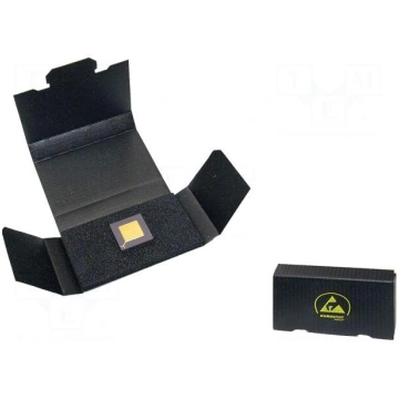 Container: box | with foam lining | ESD | black | 