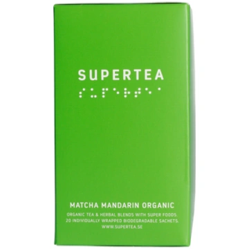 Tējas maisiņi Teministeriet Supertea Matcha Mandar