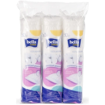 BELLA COTTON vates kosmētisko plāksnīšu komplekts,