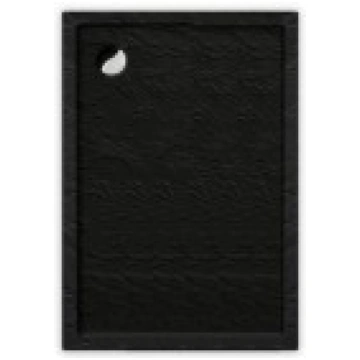 Dušas paliktnis Roth Flat Stone 120x100x5 antracīt