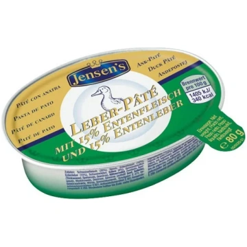 Jensens Pīles aknu pastēte 80g