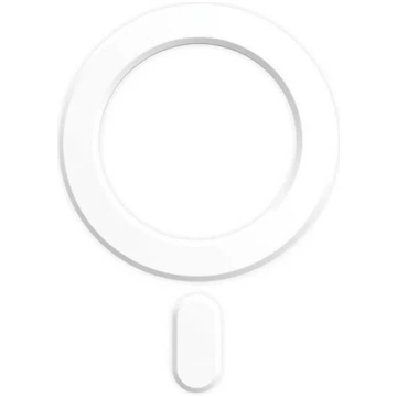 Magnētiskais gredzens Tech-Protect Magmat White — 