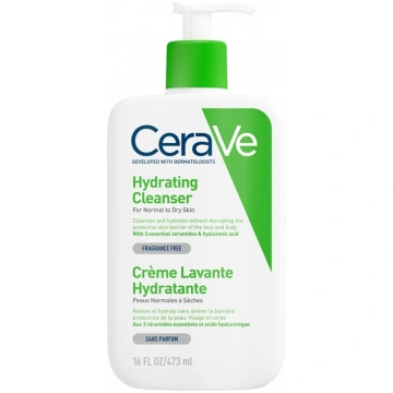 CeraVe Hydrating Cleanser mitrinošs attīrošs līdze