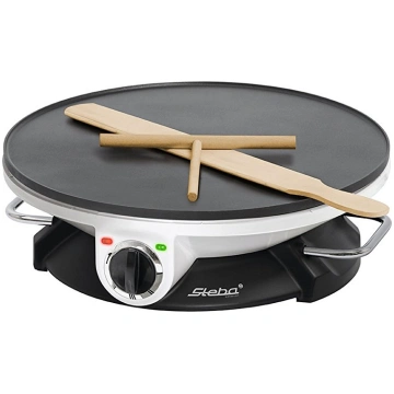 Steba CR 32 Crepes-Maker white / black ( 184200 ) 