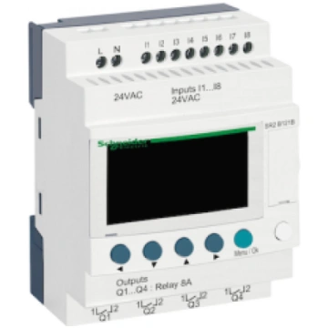 compact smart relay Zelio Logic - 12 I O - 24 V AC
