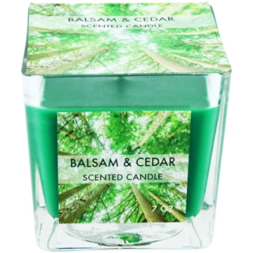 CANDLE JAR SQUARE BALSAM & CEDAR(C) 5061031652410