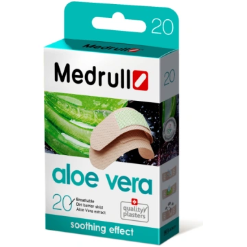 Plāksteris Medrull Aloe Vera, 10 gab