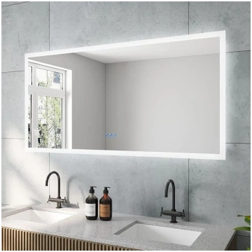 AQUABATOS Echos sērijas LED vannas istabas spoguli